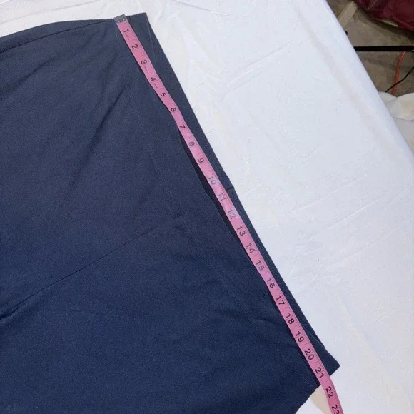 Eileen Fisher Washable Stretch Crepe Pants – Navy (RN 78121 / Size XXL - Picture 2 of 5